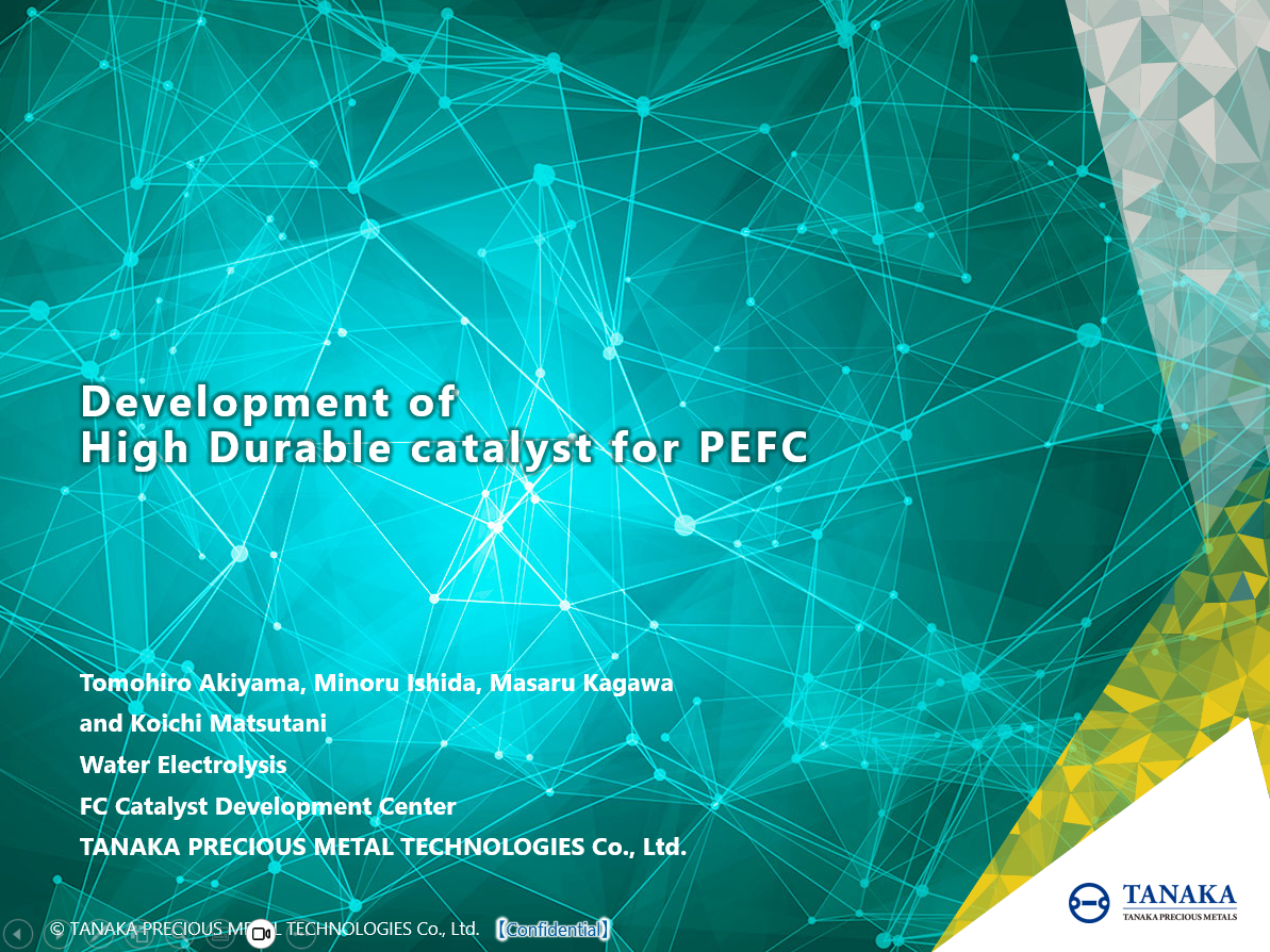 Development of High Durable catalyst for PEFC